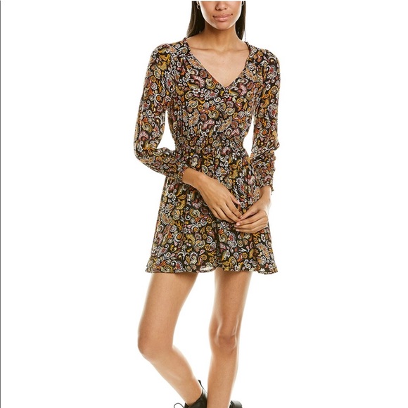 BB Dakota Dresses & Skirts - BB Dakota Asheville Mini Dress in Petal Paisley